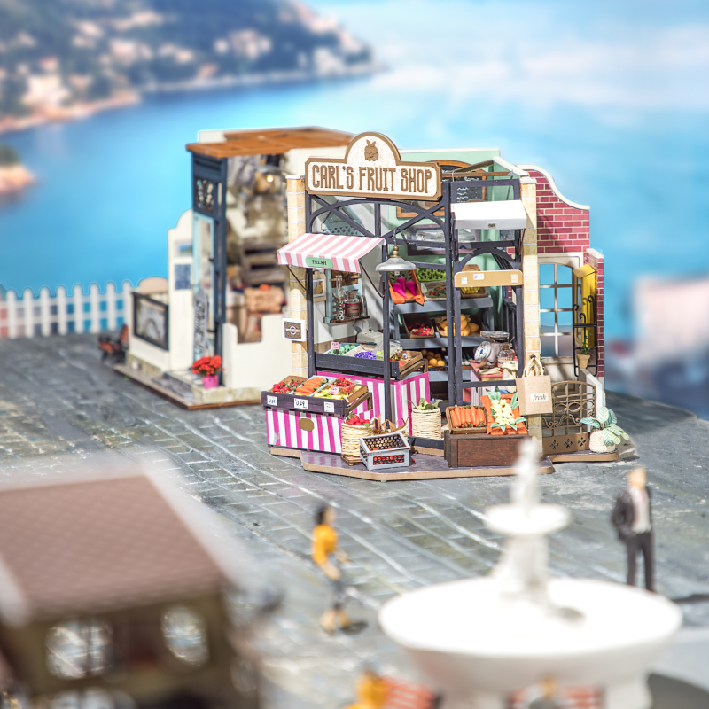 Rolife DIY Miniature Dollhouse - Happy Corner Series