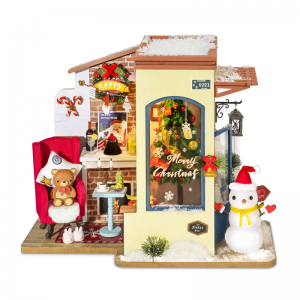 Rolife Snow House DG18 DIY Wooden Dollhouse