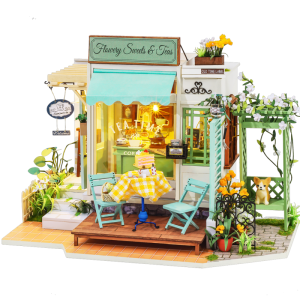 Rolife  Flower Sweets&Teas DG146 DIY Wooden Dollhouse