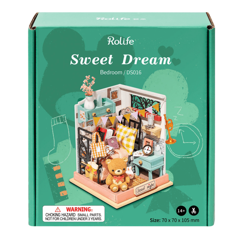 Canada Robotime Rolife Sweet Dream DIY Miniature Dollhouse DS016