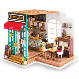 Rolife Simon’s Coffee DG109 DIY Wooden Dollhouse