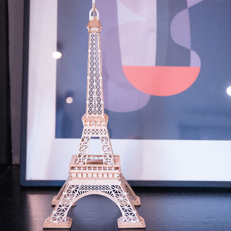 Eiffel Tower by Night, 3D Puzzle Buildings, 3D Puzzles, Products