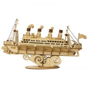 Rolife Cruise Ship 3D Wooden Puzzles TG306