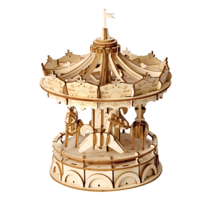 Rolife Merry-Go-Round 3D Wooden Puzzles TG404
