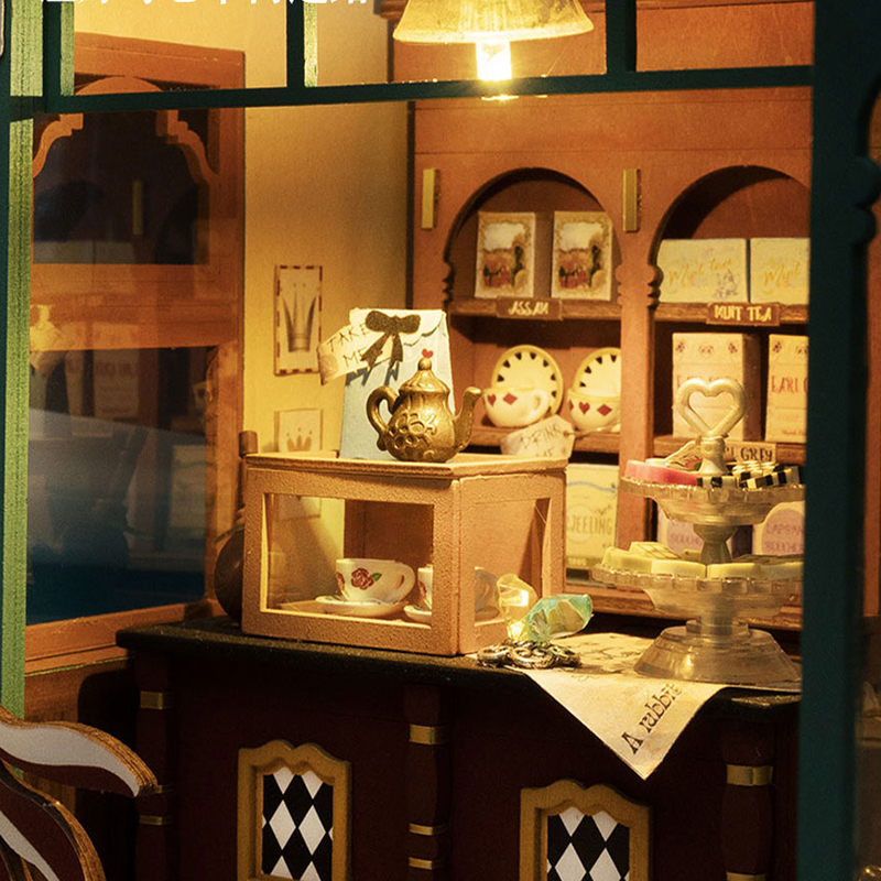 Rolife Alice's Tea Store DIY Miniature House Kit – Sparetime