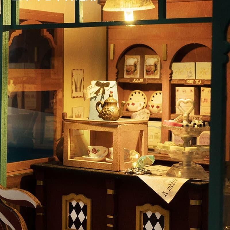 Rolife Miniature House Kit - Alice's Tea Store DG156