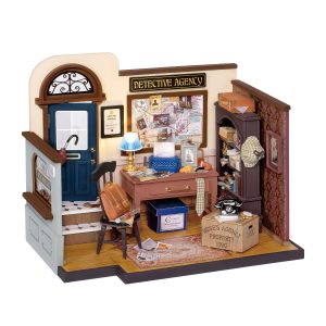 Rolife Mose’s Detective Agency DIY Miniature House Kit DG157