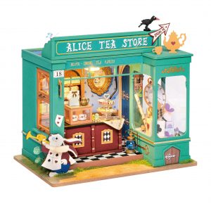 Rolife Alice’s Tea Store DIY Miniature House Kit DG156