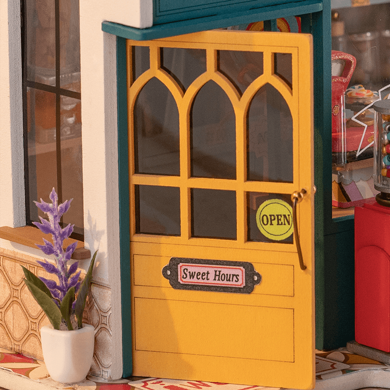 Robotime DG158 Rolife Rainbow Candy House DIY Miniature House – JoyToy World