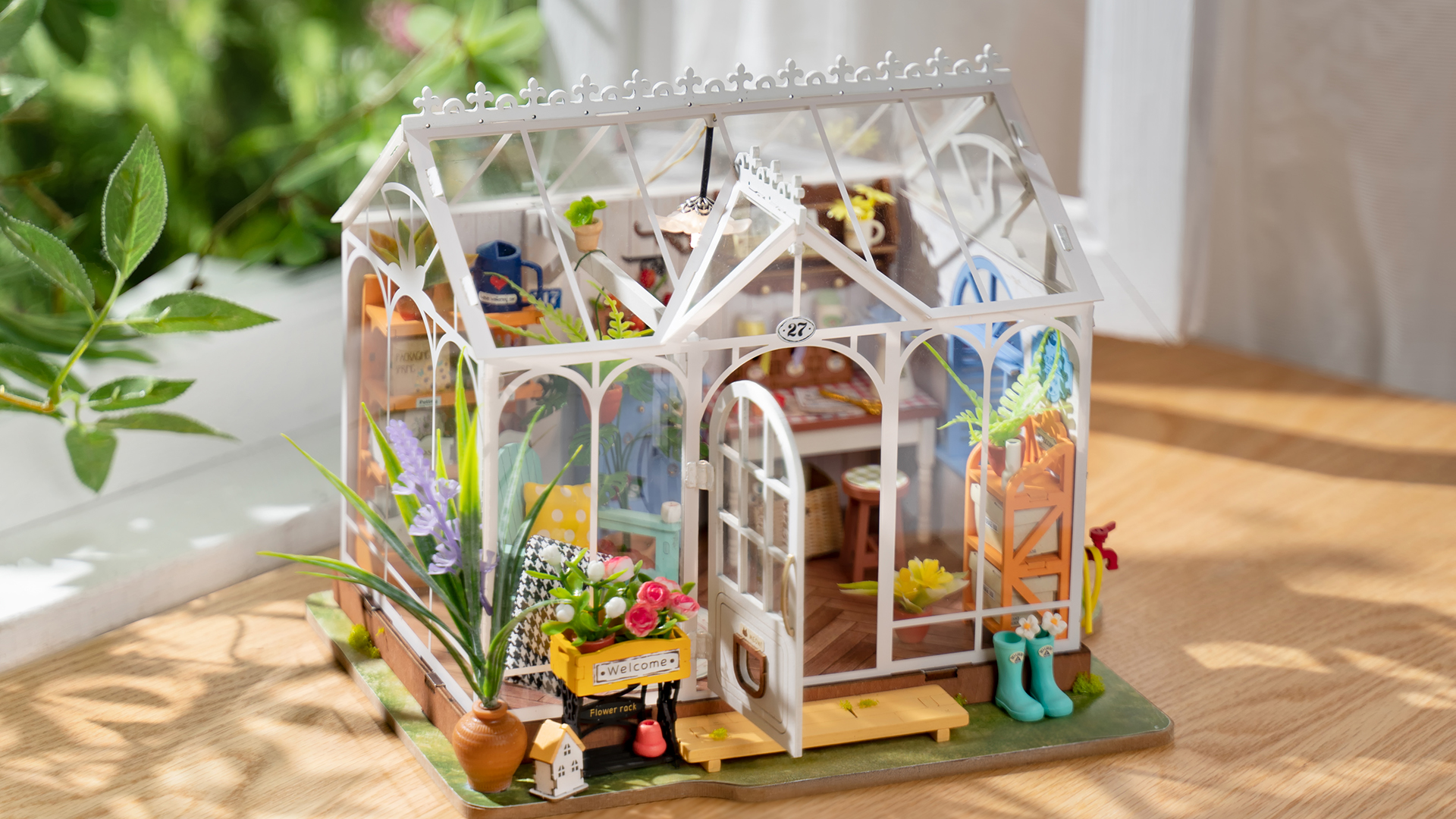 Kit Maquette 3D Serre de Rêve à fabriquer Dreamy Garden House 19 cm DG163