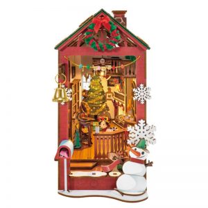 Christmas Indoor Scene Book Nook TGC07